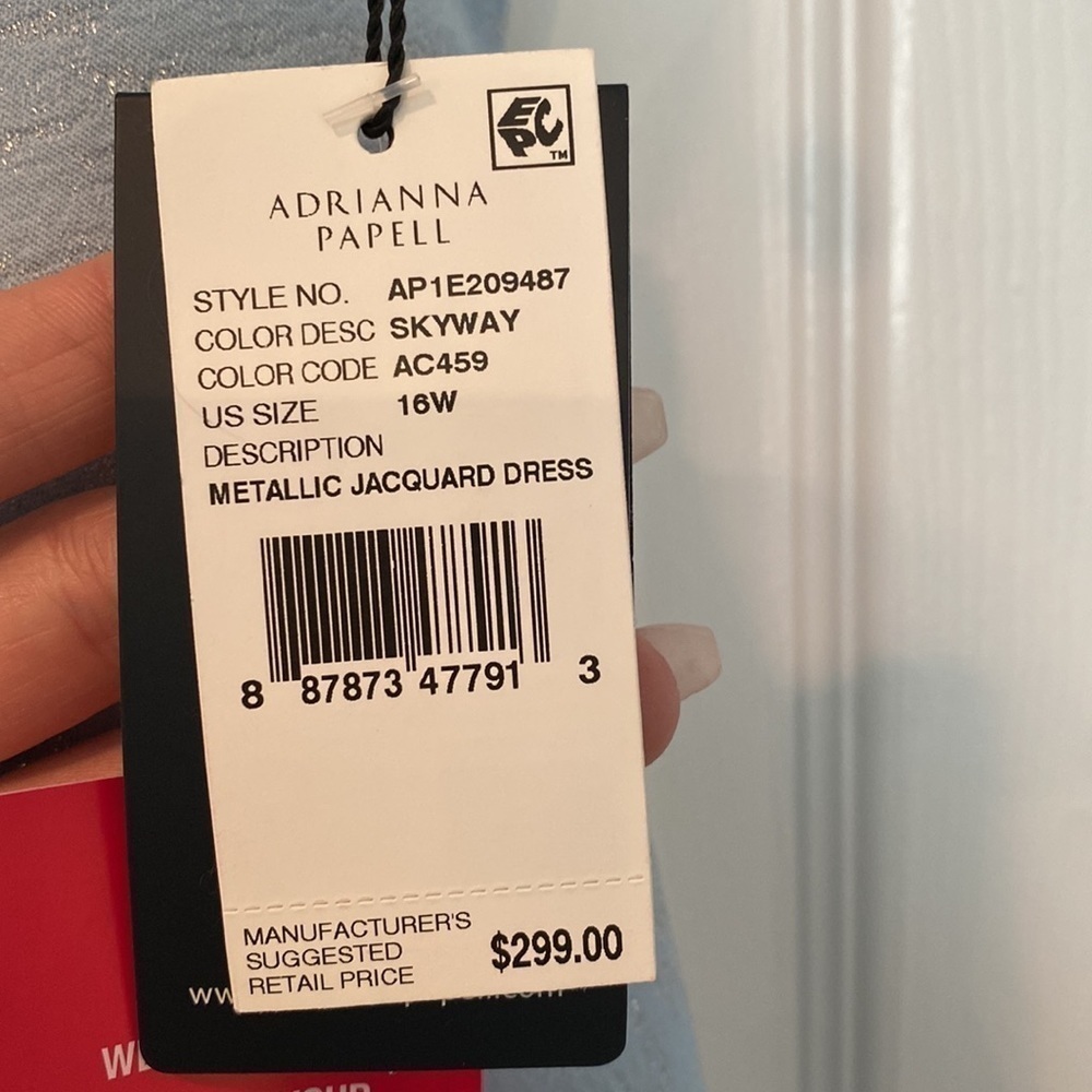 Adrianna Papell High-Low Cocktail Dress - Picture 9 of 16